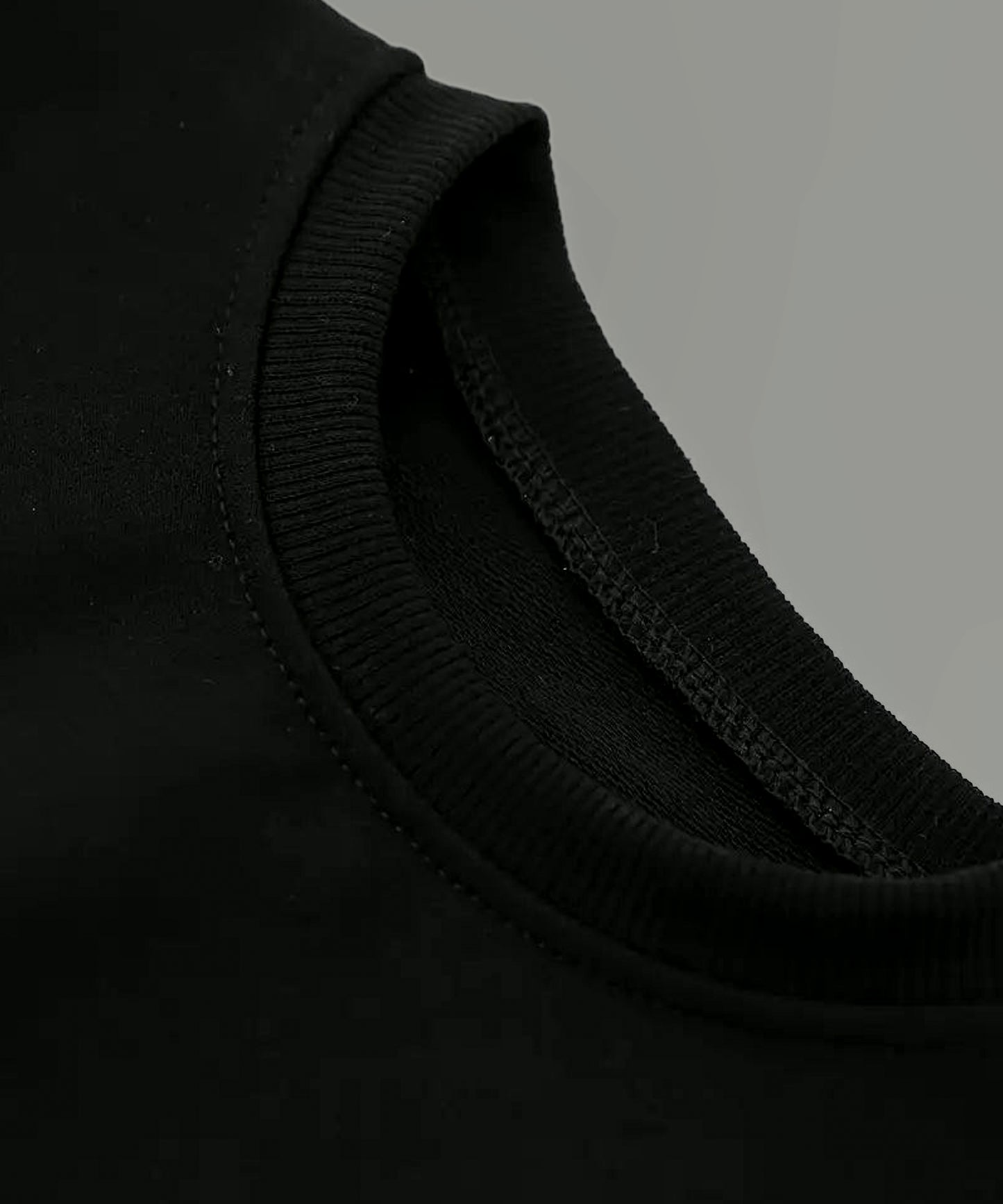 Oversized Cotton Musclezz Round Neck T-Shirt