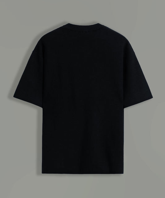 Oversized Cotton Musclezz Round Neck T-Shirt