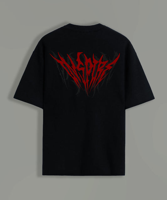 Oversized Cotton Inspire Round Neck T-Shirt